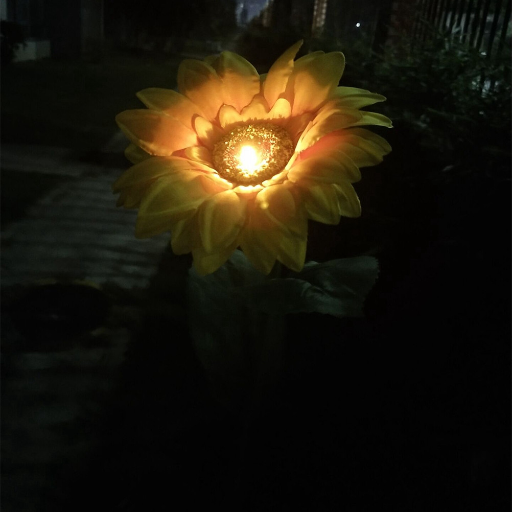 Solar LED Sunflower Garden Lig - Outdoor Lighting Pathway review and price