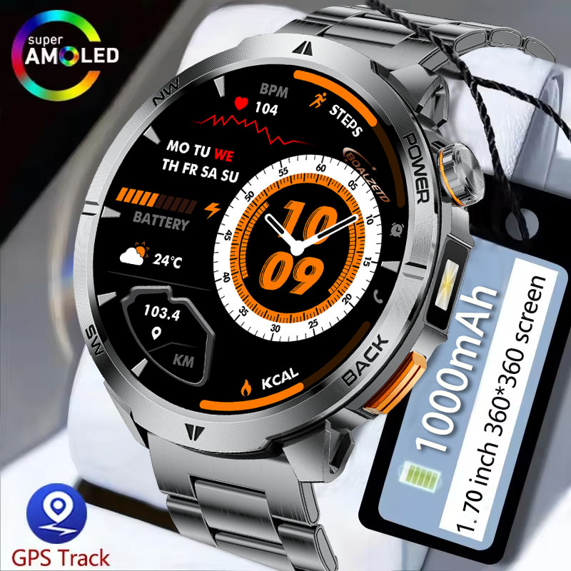 2026 New 1000 mAh SmartWatch 1 - Outdoor Lighting Track review and price