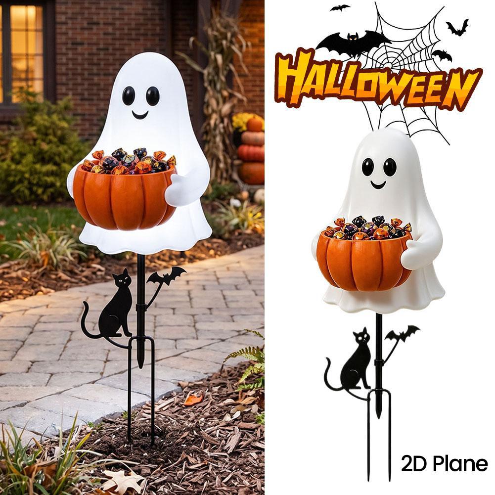 Halloween Ghost Candy Holder D - Outdoor Lighting Effects review and price