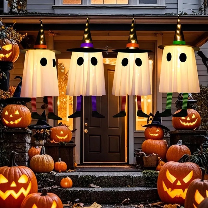 Halloween Hanging Ghost Decora - Outdoor Lighting Effects review and price