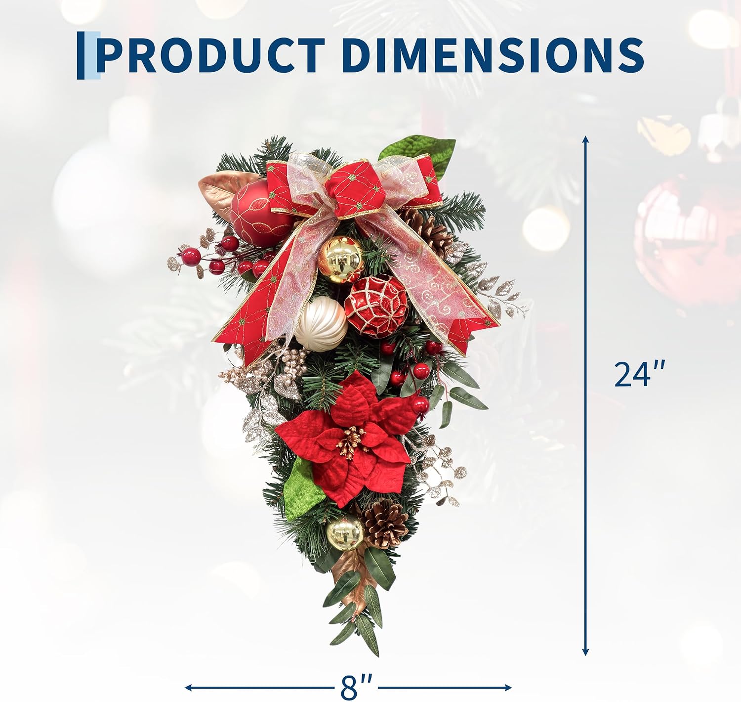 Garvee 24 Inch Christmas Upsid - Outdoor Lighting Effects review and price