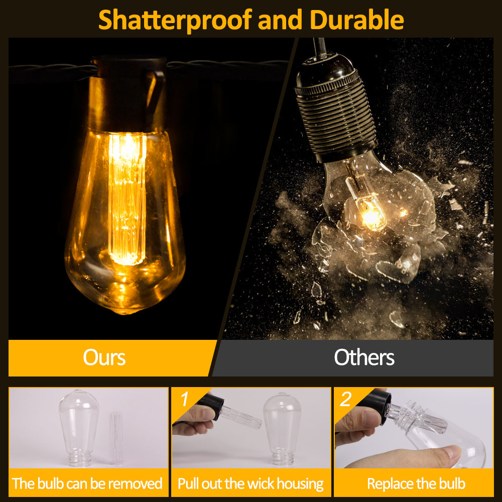 High brighter Solar String Lig - Outdoor Lighting Wireless review and price