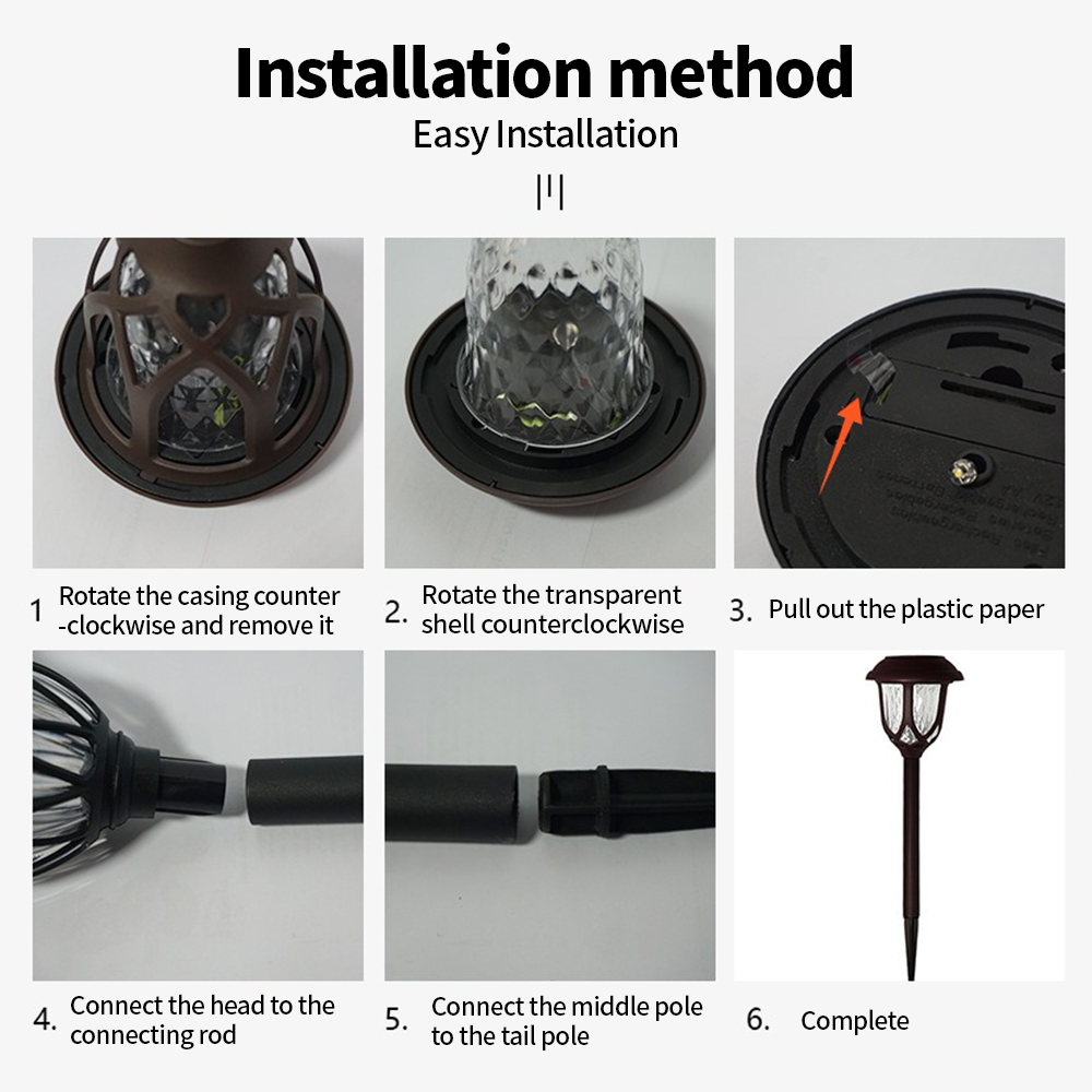 LED Solar Courtyard Lamp Outdo - Outdoor Lighting Effects review and price
