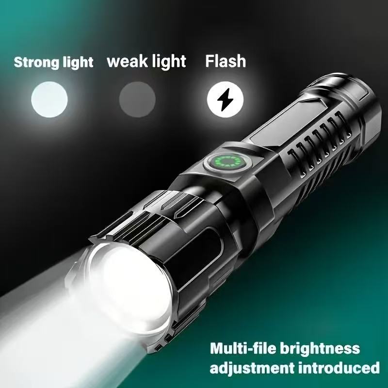 New High-power Led Flashlight  - Outdoor Lighting Black review and price